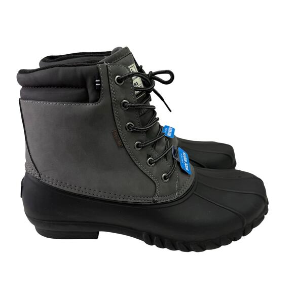 NAUTICA Mens Duck Boots sz 12 Wide Waterproof Insulated Snow NEW #M466 - Picture 11 of 14